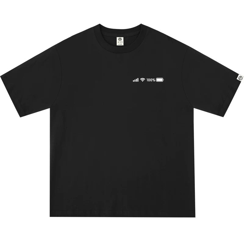 T-shirt chargé à pleine capacité avec WIFI