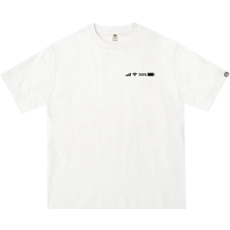 T-shirt chargé à pleine capacité avec WIFI
